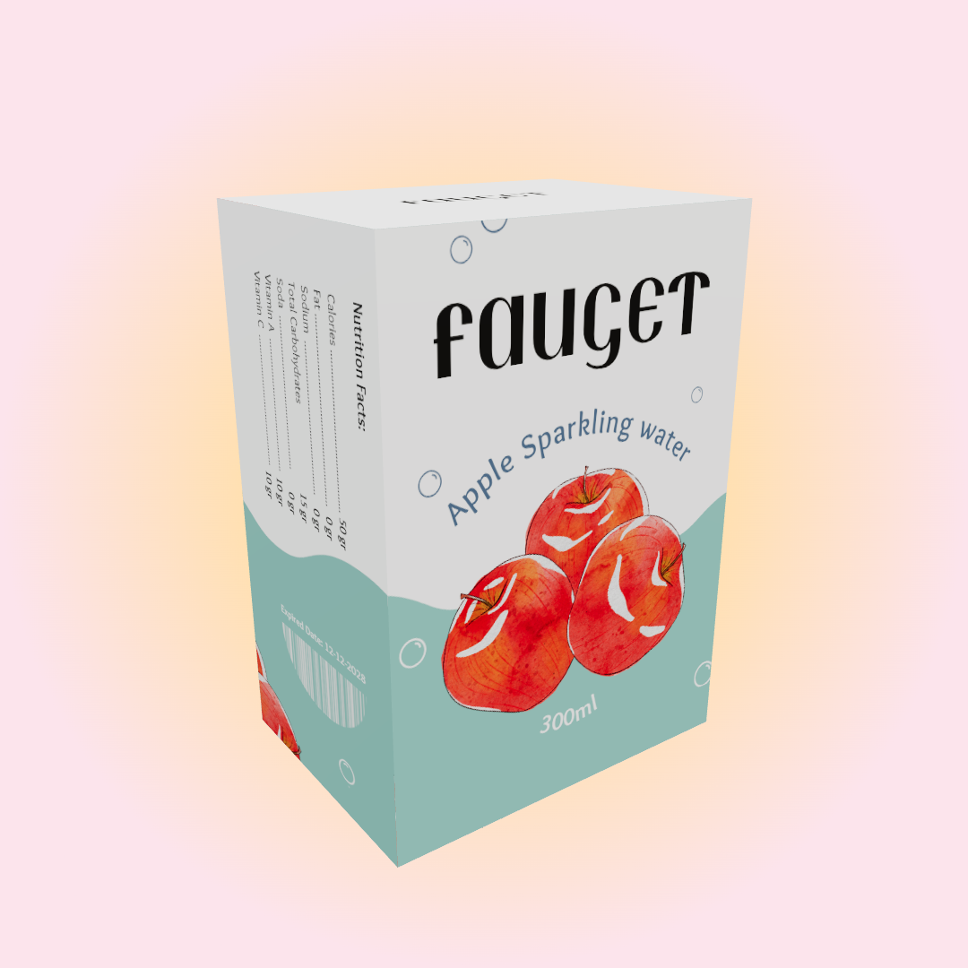 Professional Fruget Apple Mockup | 3D Box Mockup Generator for Stunning Results
