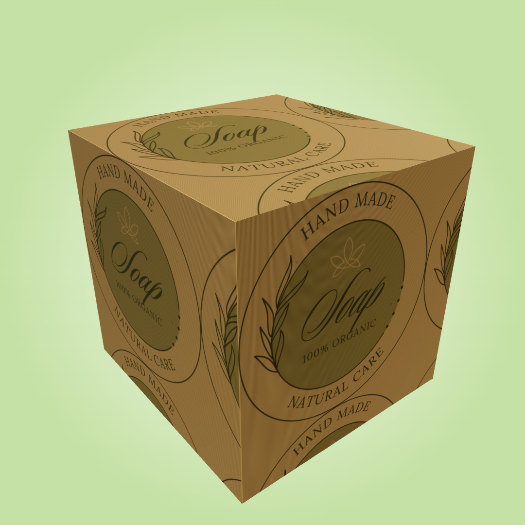 Handmade Soap Packaging Mockups: Create Realistic 3D Box Designs Online